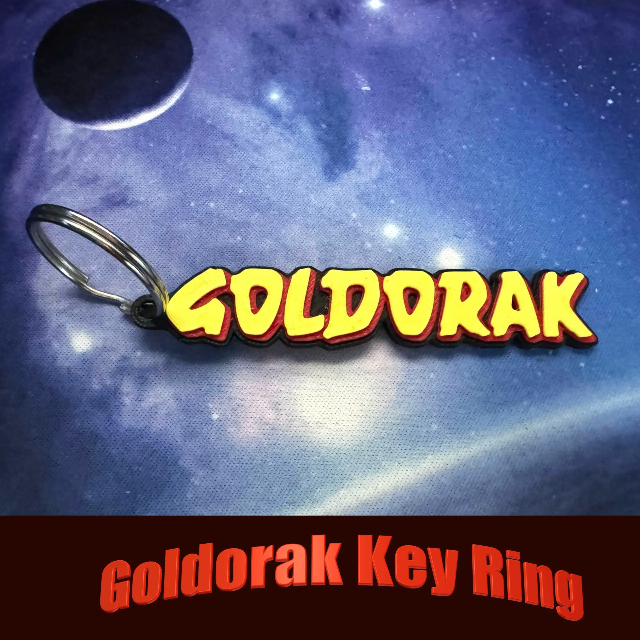 Goldorak Key Ring