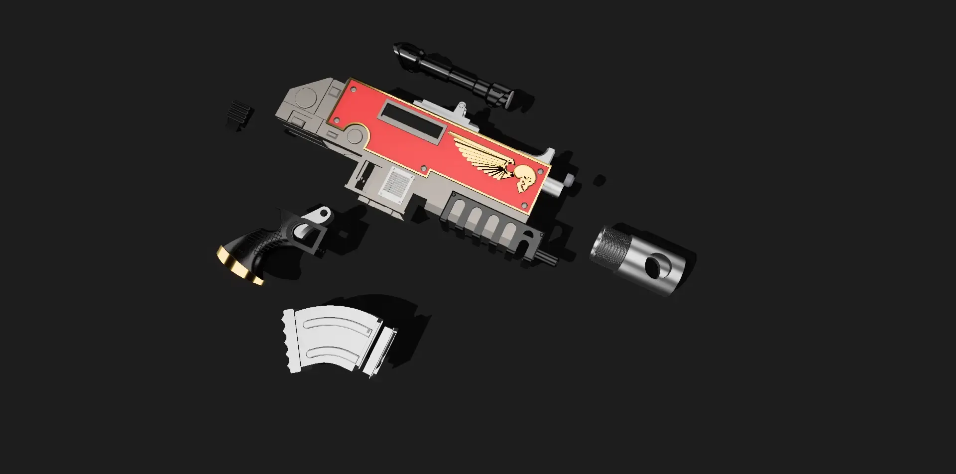 absolver bolt pistol (full scale)