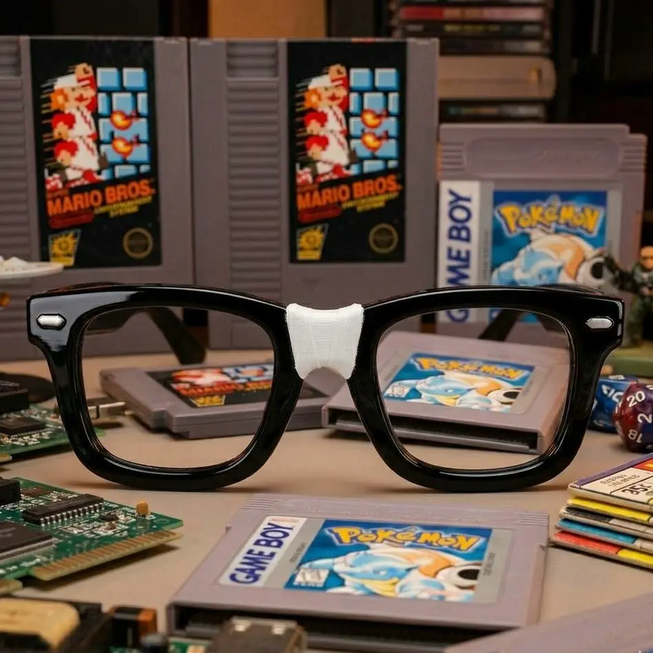 NERD GLASSES FROM THE 80´s