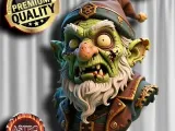 Zombie Zwerg Bust ❤️-0