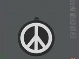Peace Sign - Key ring-3