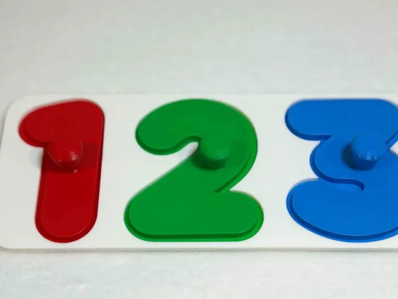 Number Puzzle for toddlers