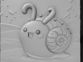 snail with lollipop antennas