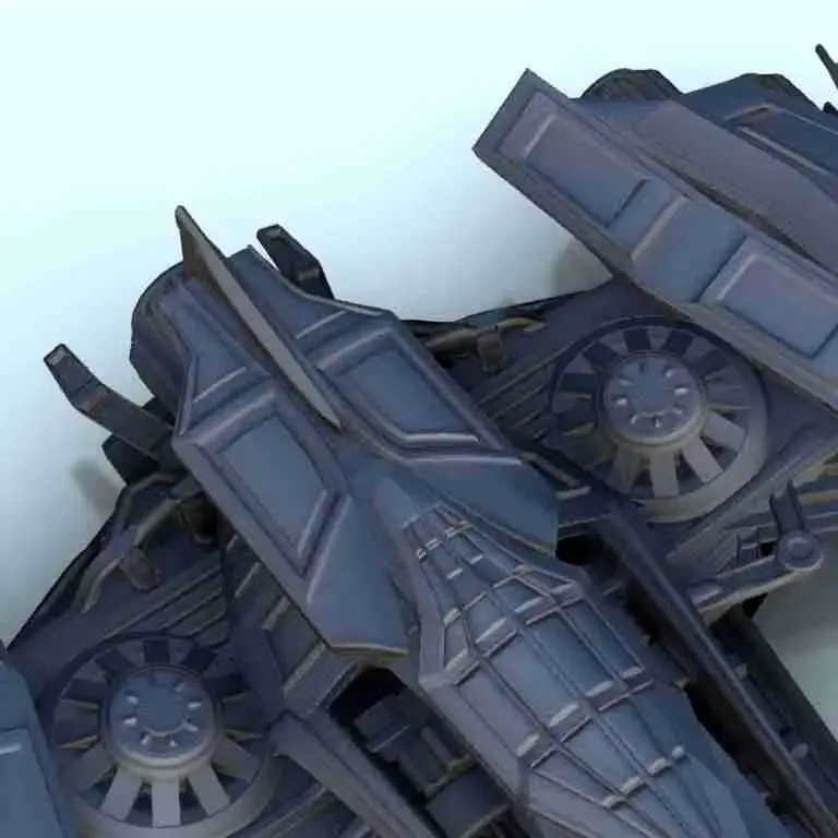 Istrib spaceship 10 - sci-fi science fiction future 40k legi