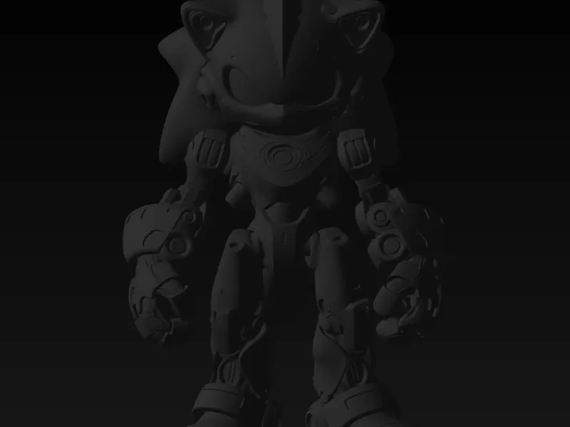 robot sonic model