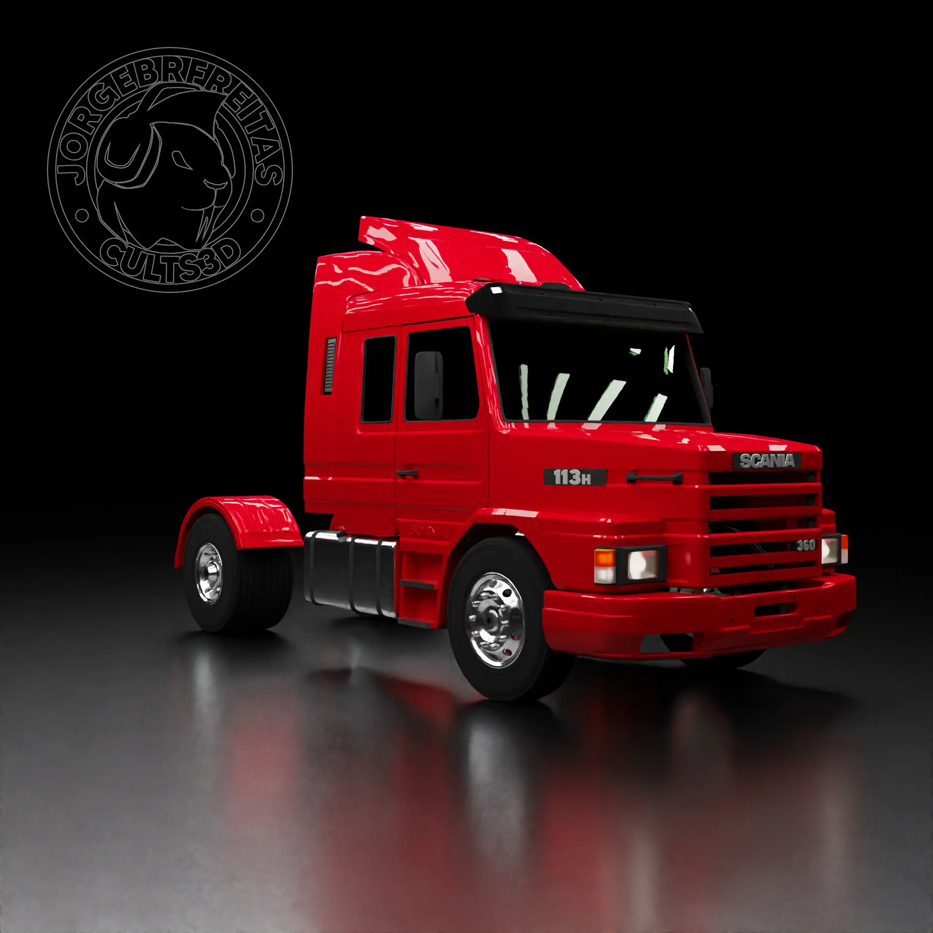 CARROCERIA/BODY RC 1/14 SCANIA 113 + MODS