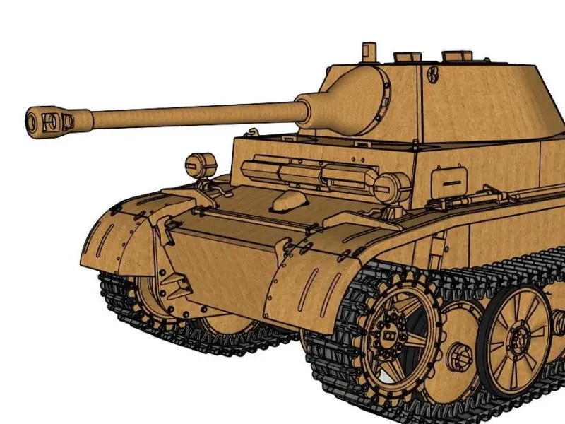 Pz.Sp.Wg. II Luchs 5cm 1-35