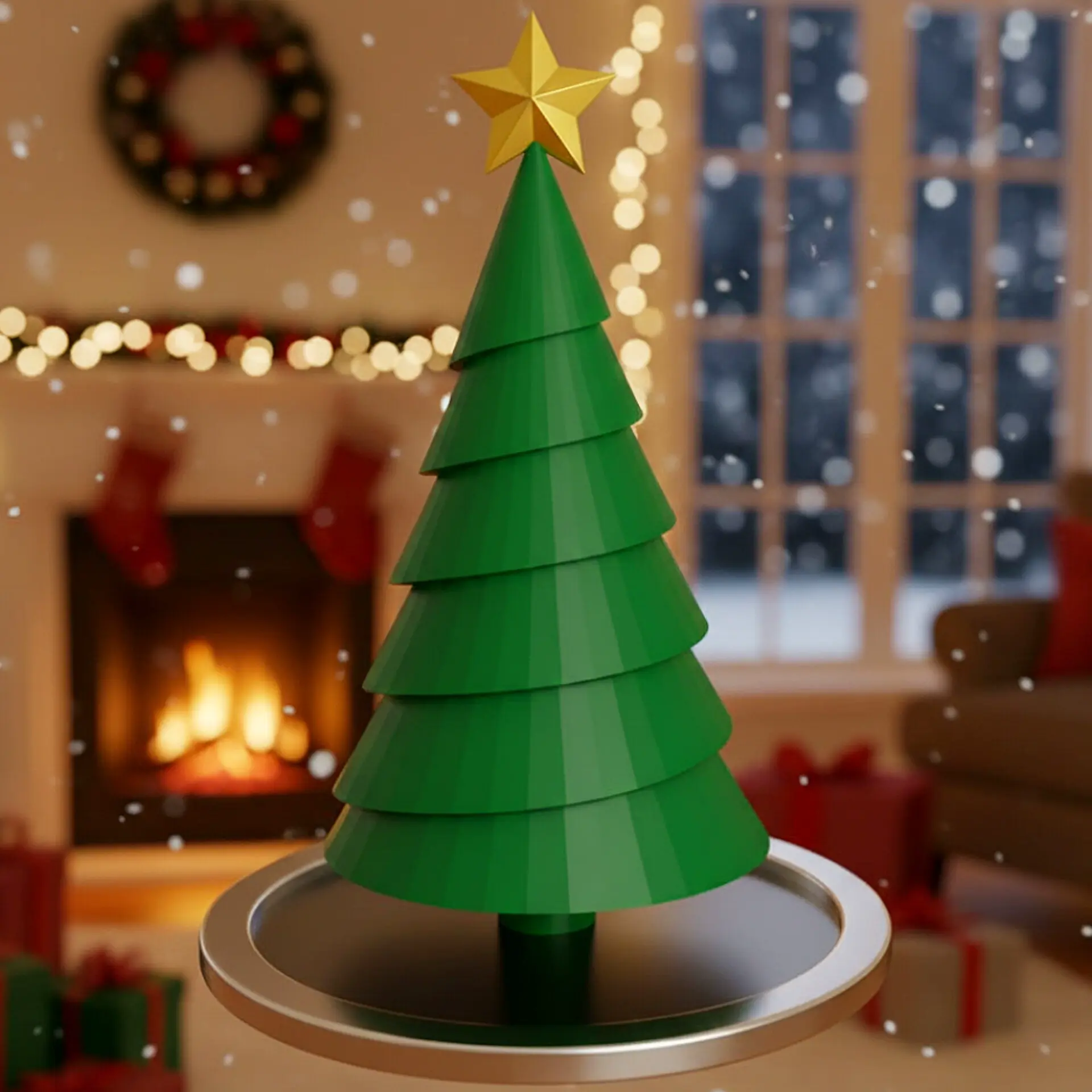 SIMPLE CHRISTMAS TREE