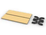 Modular Laptop Stand Base (Wood Board Compatible)-2