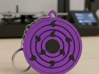 hagoromo rinegan keyring