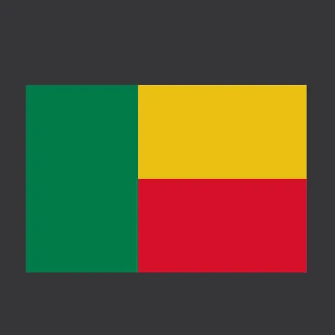 BJ - Benin Flag decoration