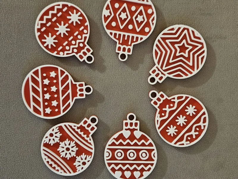 Boules du père Noël 