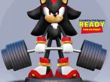 Shadow the Hedgehog lifting weight-0