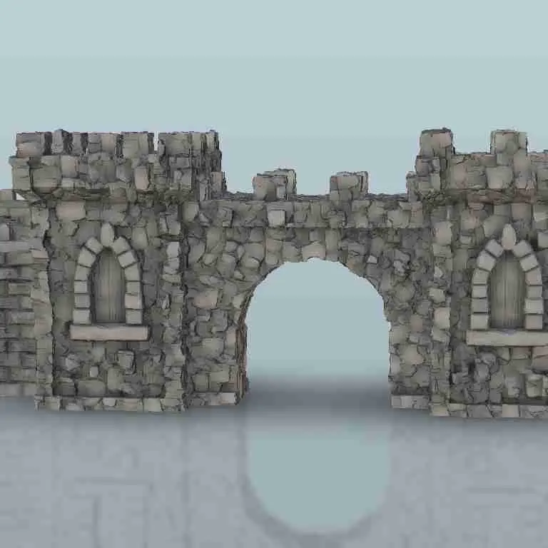 Sistema de paredes modulares - miniaturas warhammer 40k 40000 ter