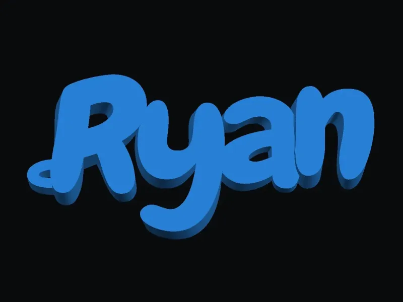 Ryan Keychain