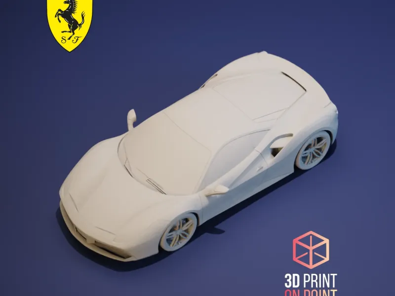 FERRARI 488 GTB - 3D MODEL