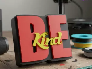 Cool Sign - Be Kind