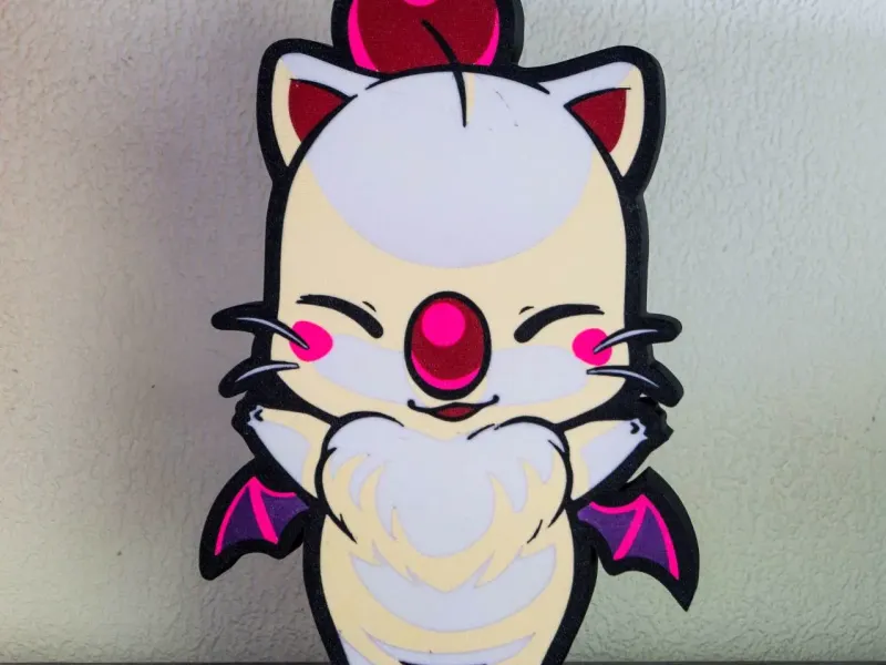 Boîte lumineuse Moogle Final Fantasy