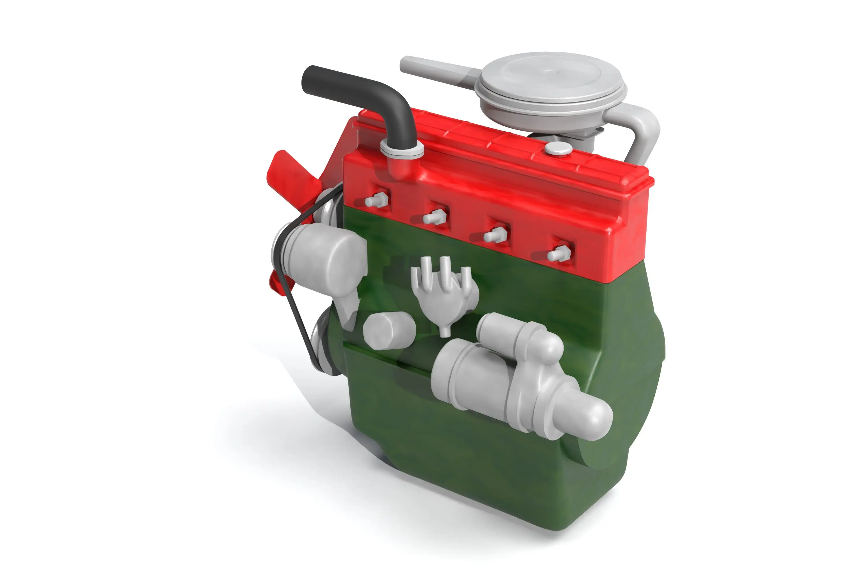Old straight engine inline engine