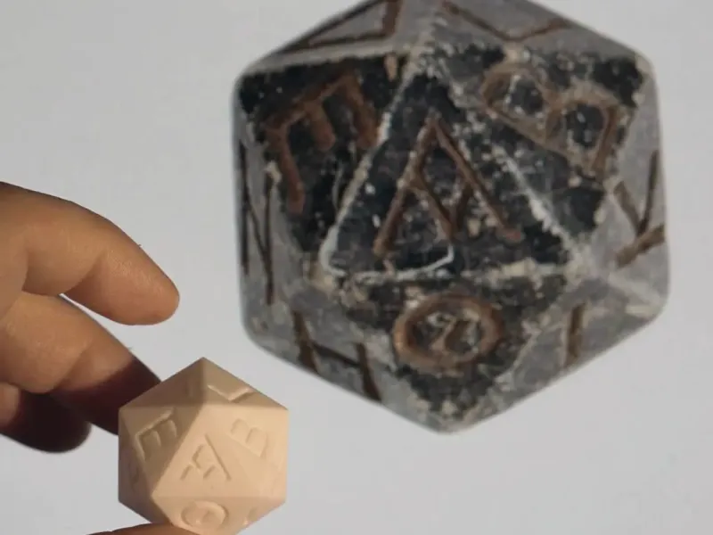 Ancient Greek D20 / Ptolemaic Icosahedron