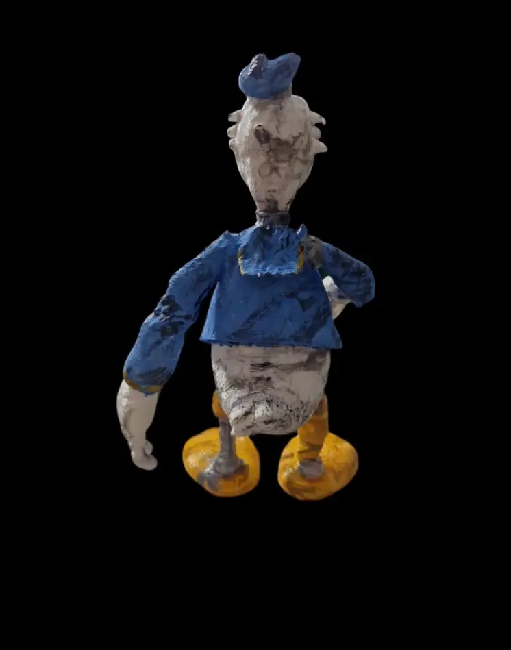 fanart Donald duck horror mode
