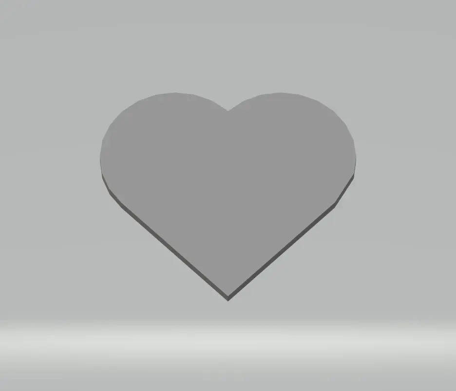 Srdicko (Obecna Barva: Bila , Obecny Typ Naplne: PLA)