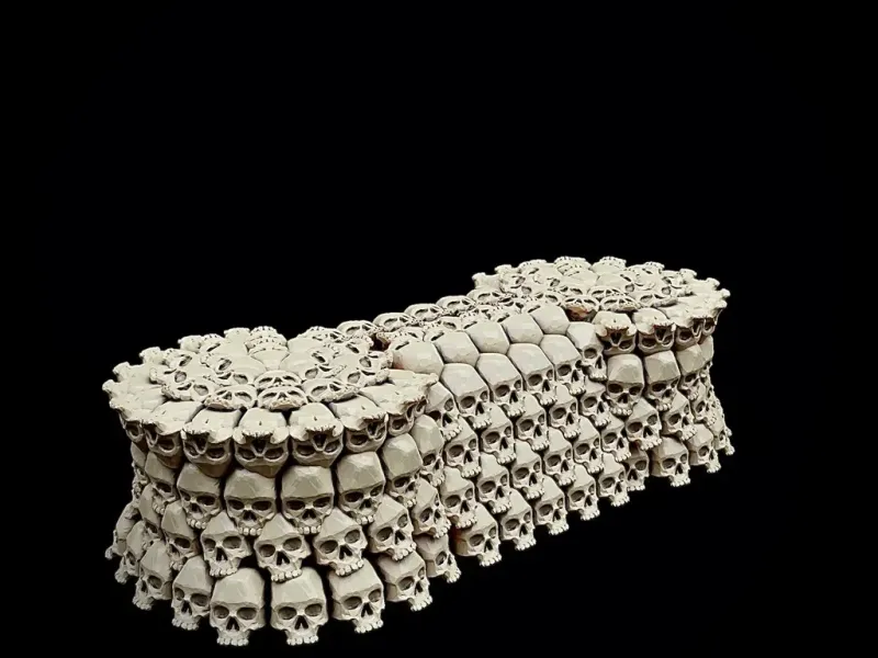 Altar de calaveras