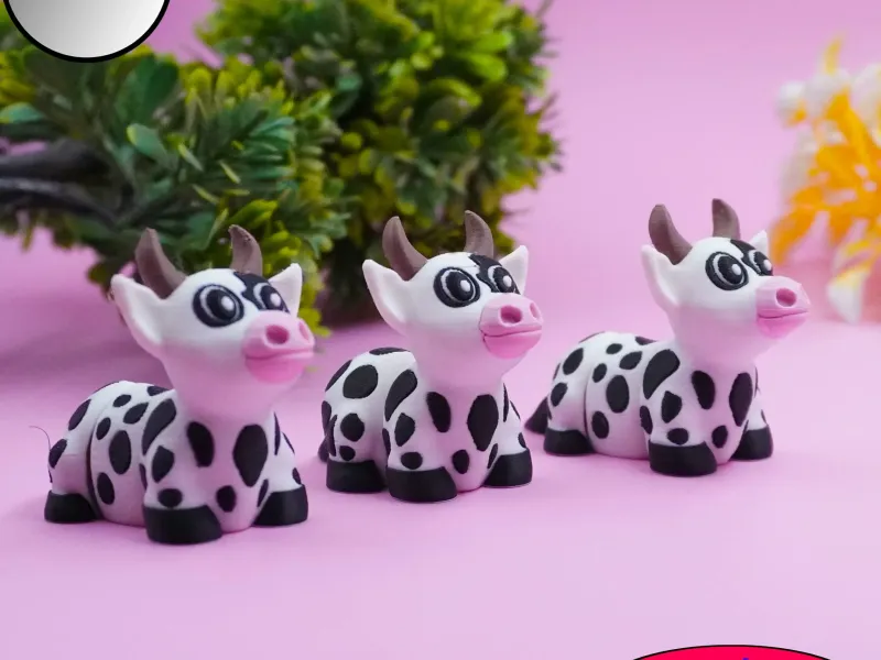 CUTE FLEXI TINY COW