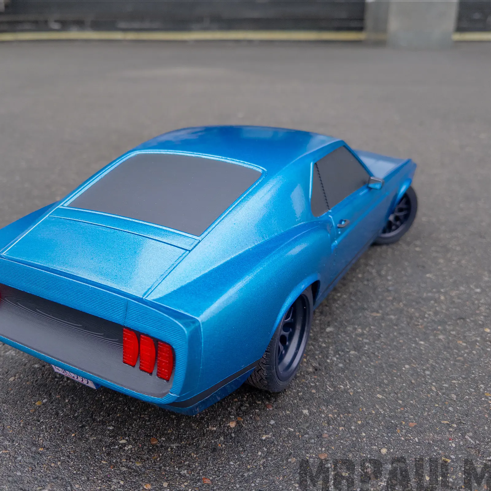 Ford Mustang 1969 Body Kit 1/10