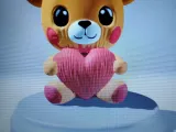 teddy bear on a stand-3