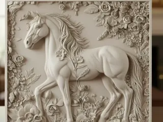 horse painting