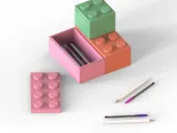 LEGO Organizer Set, 4 pcs Stackable Storage Container Block-4