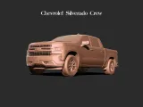 Chevrolet Silverado Crew 3d print model-0