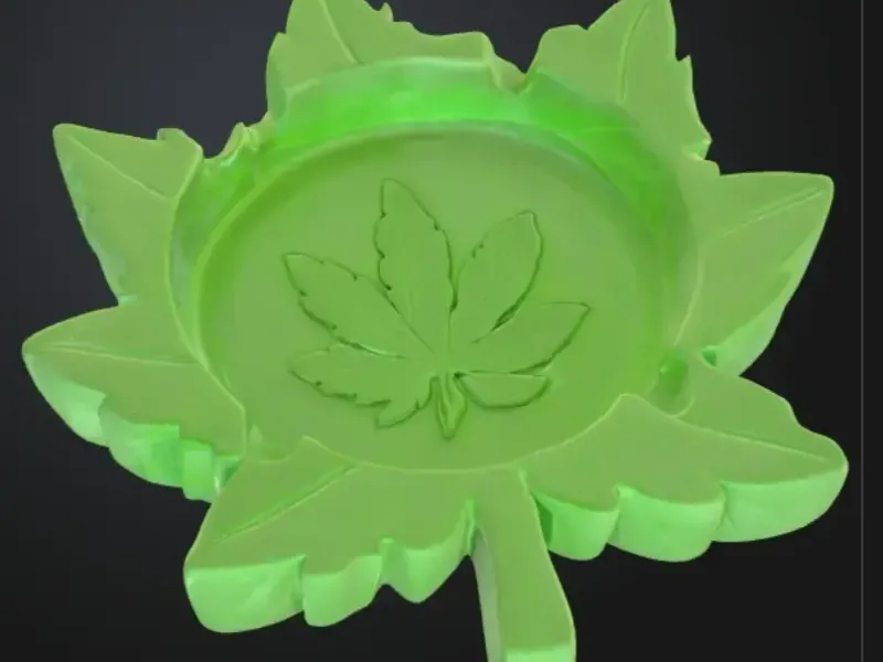 Cendrier Feuille 2