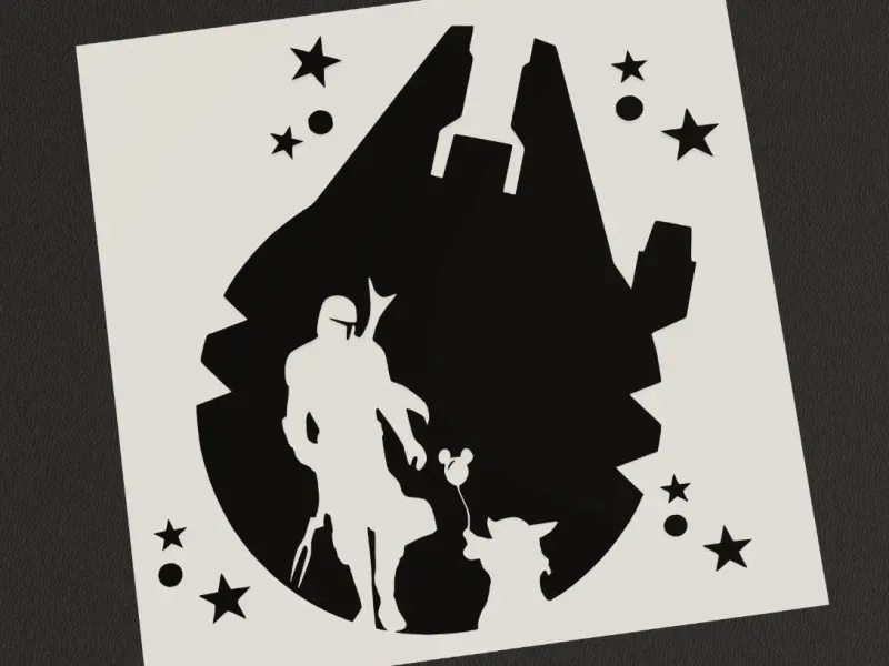 The Mandalorian and Grogu (Mandaloriano)