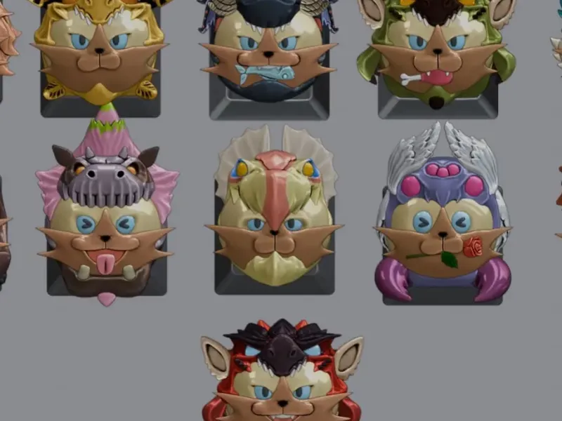 Monster Hunter Wilds Keycap