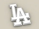 Badge Reel Topper Flat Back Los Angeles Doggers - Baseball-2