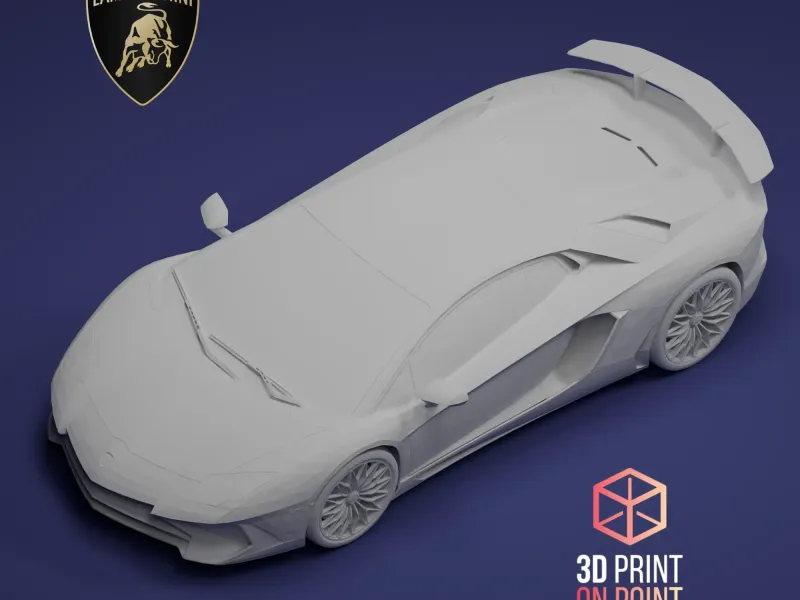 LAMBORGHINI AVENTADOR SV - 3D MODEL