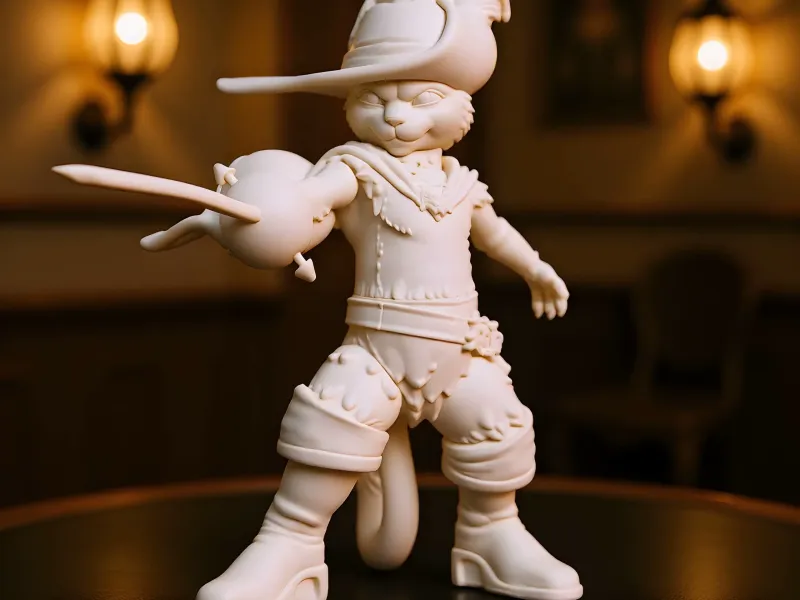 Puss in Boots Miniature Fan Art