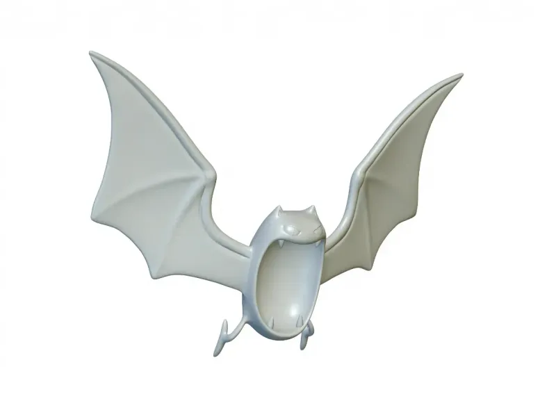 Pokemon Golbat #42 - Prêt pour l'impression 3D !