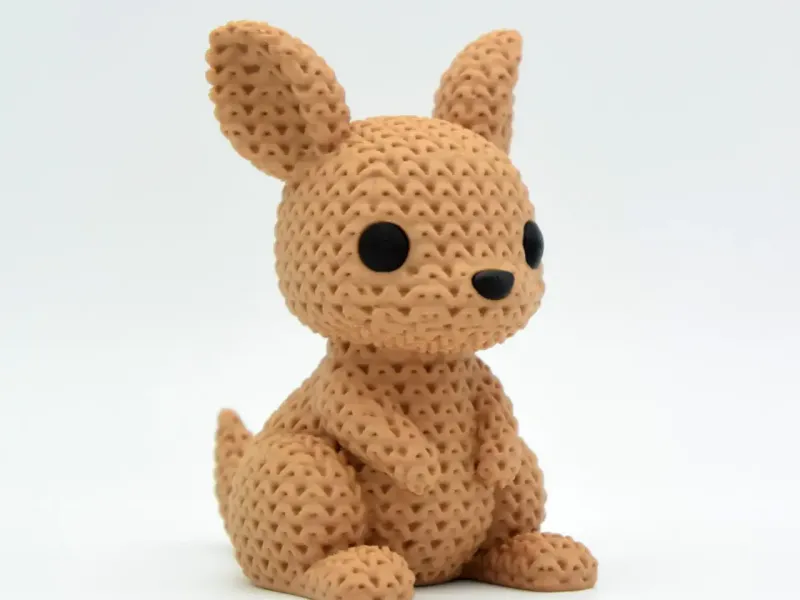 Knitted Kangaroo