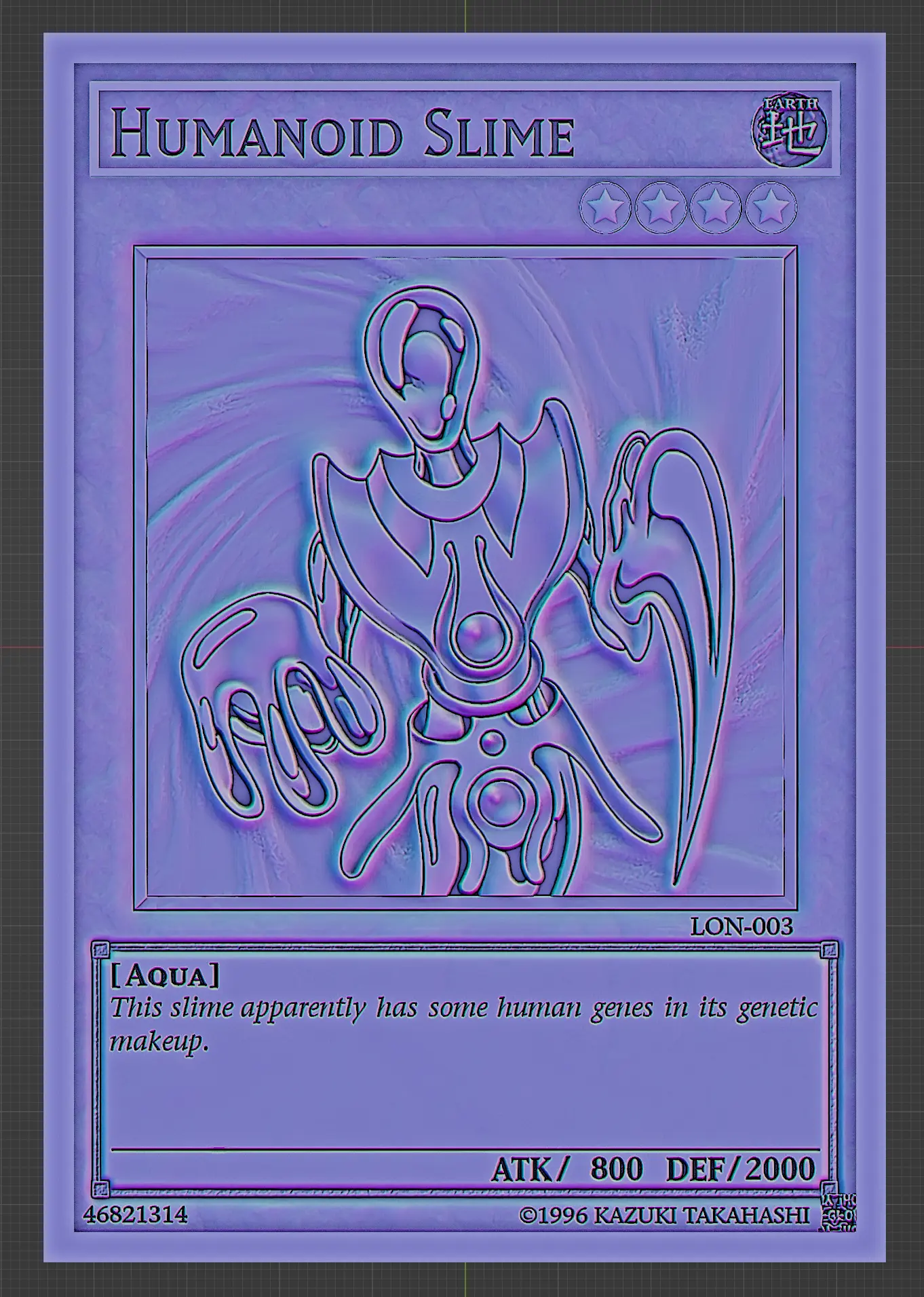 HUMANOID SLIME - YU-GI-OH!