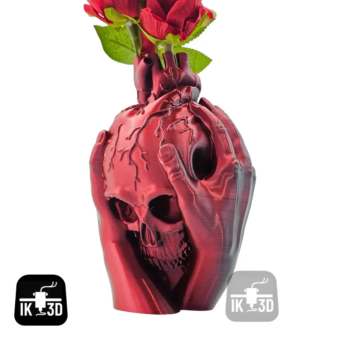 HEART BROKEN SCULPTURE - EASY PRINT