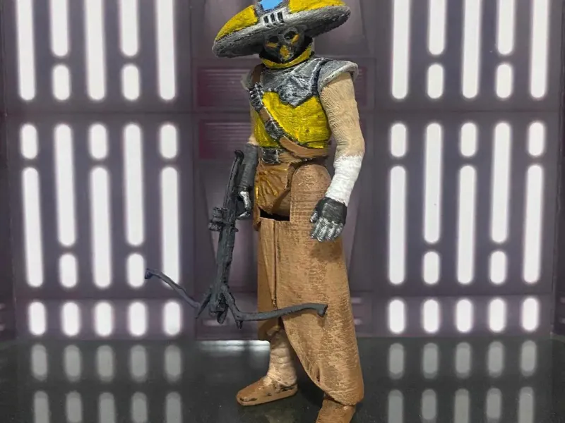 Embo bounty hunter star wars vintage toy mandalorian e grogu
