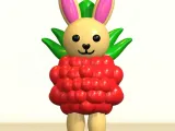 Raspberrini Rabbitini Brainrot STL, 3mf Multicolor 3D Model-0