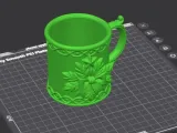 Christmas mug with Christmas tree-3