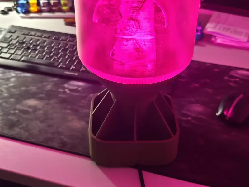 Fantastica grande bomba atomica a LED di Fallout "Little Boy" per lampadine e27!
