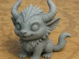 A felidar for D&D tabletop miniature-0
