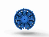 Radial engine for pulling tractor Scale 1:25-8