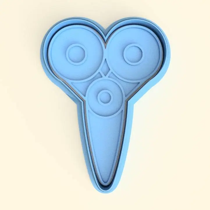 scissors cookie cutter